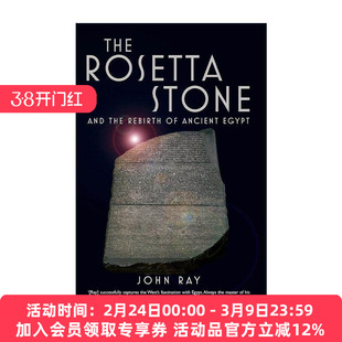 英文原版 The Rosetta Stone 罗塞塔石碑 与古埃及文明的再现 John Ray 英文版 进口英语原版书籍