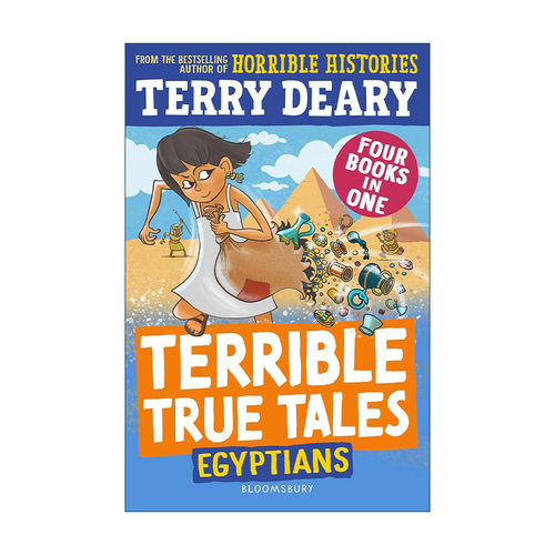 英文原版 Terrible True Tales Egyptians 可怕的真实历史之埃及人 可怕的历史作者Terry Deary 儿童趣味历史读物进口英语原版书籍