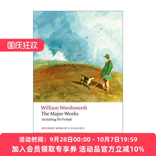 英文原版 William Wordsworth - The Major Works 英文版 进口英语原版书籍