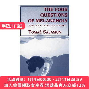 英文原版 Four Questions of Melancholy 忧郁四问 新诗选集 蓝光枕之塔作者托马斯·萨拉蒙 英文版 进口英语原版书籍