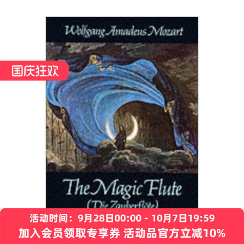 魔笛全谱 英文原版 The Magic Flute (Die Zauberflote) in Full Score 歌剧 Wolfgang Amadeus Mozart莫扎特 英文版 进口书籍