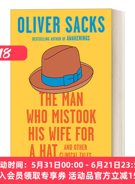 英文原版 The Man Who Mistook His Wife for a Hat 错把妻子当帽子 以及其他临床故事 神经科学传记 Oliver Sacks 进口英语原版书