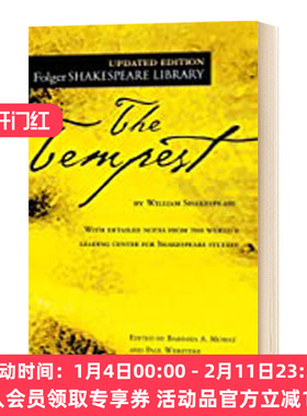 莎士比亚 暴风雨  英文原版 The Tempest William Shakespeare Simon Schuster 英文版进口原版英语经典名著书籍