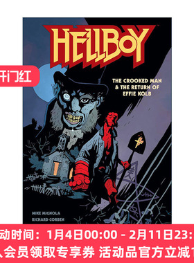 英文原版 Hellboy The Crooked Man & The Return of Effie Kolb 地狱男爵 扭曲人与艾菲·科尔布的回归 黑马漫画 电影原著
