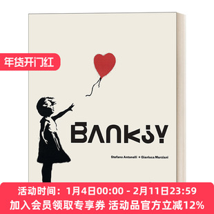 英文原版 Banksy 班克西 艺术绘画作品集 精装艺术画册 Stefano Antonelli 英文版 进口英语原版书籍
