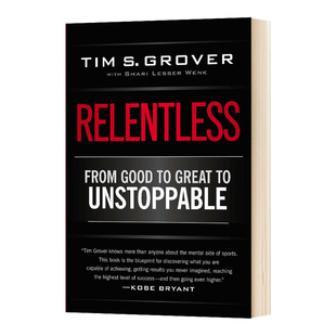 英文版 Relentless 野蛮进化 Unstoppable Good From 英文原版 进口英语书籍 乔丹 华研原版 Great 科比御用训练师潜能心理学