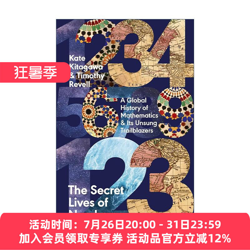英文原版 The Secret Lives of Numbers 数字的秘密生活 数学史及其无名开拓者 英文版 进口英语原版书籍