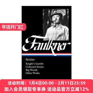 威廉·福克纳小说集 英文原版 William Faulkner Stories LOA #375 精装美国文库 英文版 进口英语原版书籍
