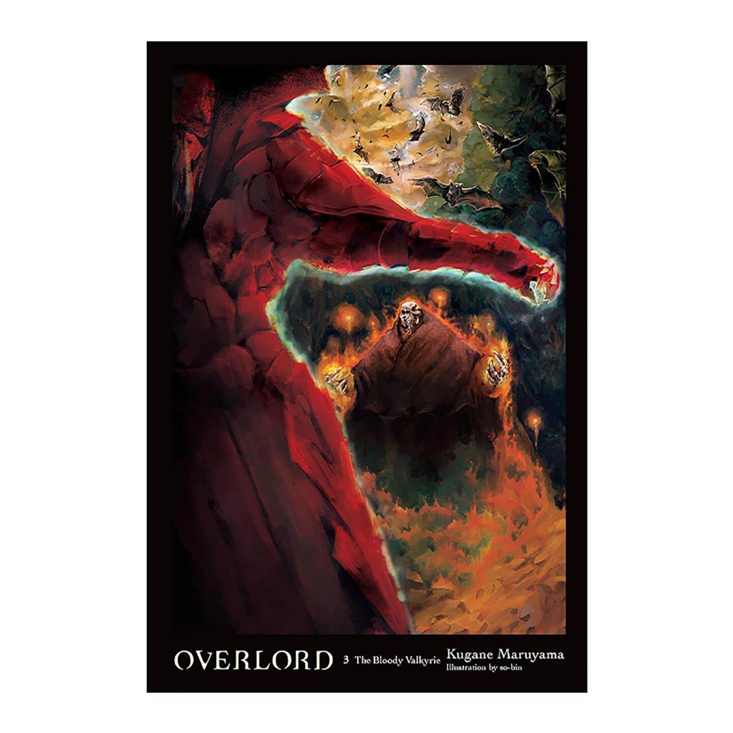 英文原版 Overlord Vol. 3 (light Novel) The Bloody Valkyrie 不死者之王 鲜血的女武神 奇幻冒险小说精装 进口英语原版书籍