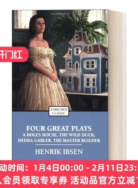 有罪的我们 英文原版 Four Great Plays of Henrik Ibsen 易卜生四大戏剧 Enriched Classics系列 英文版 进口英语原版书籍