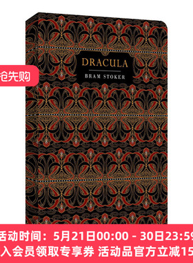 德古拉 英文原版 Dracula (Chiltern Classic)  浮雕封面高颜值装帧设计 精装 英文版 进口英语原版书籍