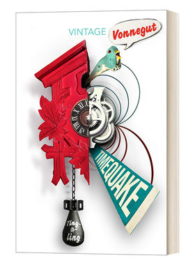 华研原版 英文原版小说 Timequake 时震 库尔特·冯内古特 英文版 进口英语原版书籍