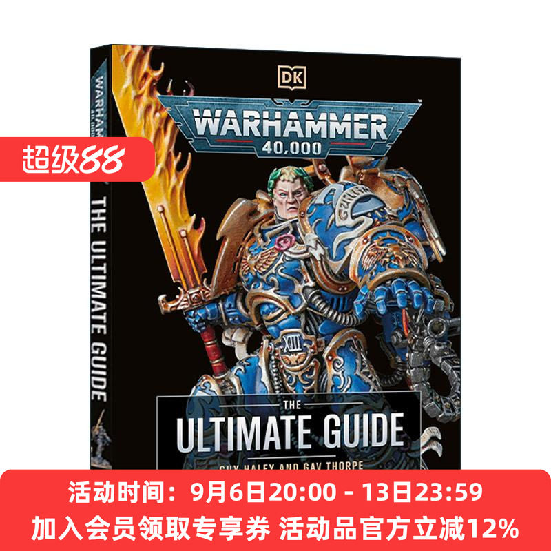 战锤40K终极指南 英文原版 Warhammer 40000 The Ultimate Guide DK游戏科普百科精装 英文版 进口英语原版书籍