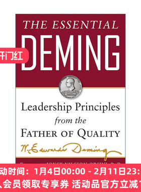 英文原版 The Essential Deming 戴明管理思想精要 质量管理之父的领导力 精装 英文版 进口英语原版书籍