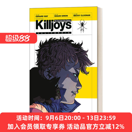 英文原版 The True Lives of the Fabulous Killjoys 01 California 太空猎手扫兴者 赏金猎人01 加利福尼亚 英文版 进口英语书籍