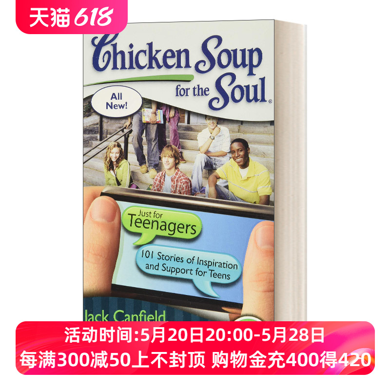 英文原版 Chicken Soup For the Soul Just For Teenagers给青少年的心灵鸡汤英文版进口英语原版书籍