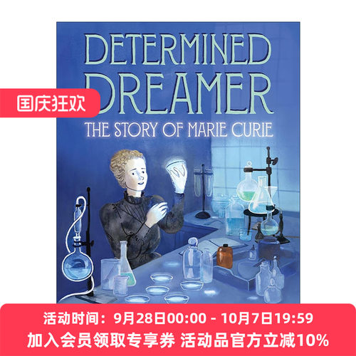 英文原版 Determined Dreamer 居里夫人的故事 精装图画书 英文版 进口英语原版书籍