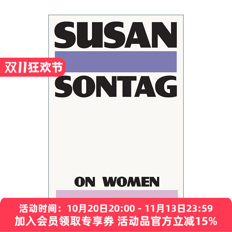 英文原版 On Women 论女性 苏珊·桑塔格女性主义文集 英文版 进口英语原版书籍