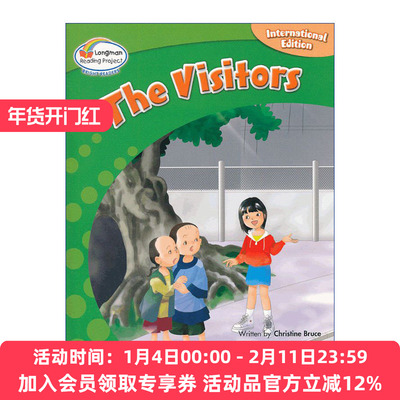 小学英语分级阅读绘本4级 游客们 英文原版 Bright Readers L4 The Visitors 英文版 进口英语原版书籍
