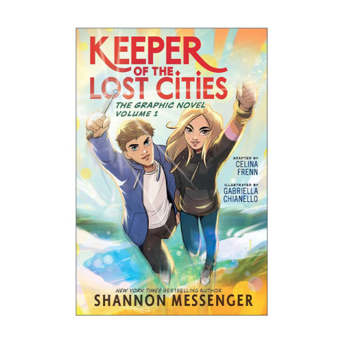 英文原版 Keeper of the Lost Cities 失落城市的守护者1 漫画版 英文版 进口英语原版书籍