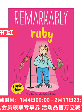 埃米和朋友们系列  英文原版 Remarkably Ruby 惊人的鲁比 中学冒险故事 英文版 进口英语原版书籍