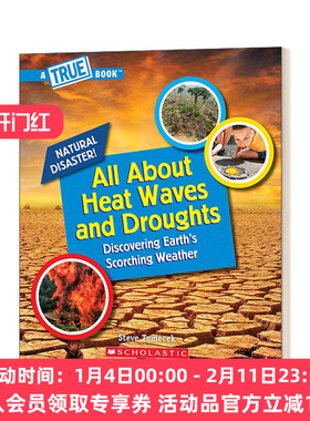 英文原版 All About Heat Waves and Droughts 自然灾害科普系列 热浪和干旱 英文版 进口英语原版书籍