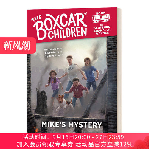 英文原版 The Boxcar Children Mysteries Book 5 棚车少年之谜5 迈克的秘密 英文版 进口英语原版书籍