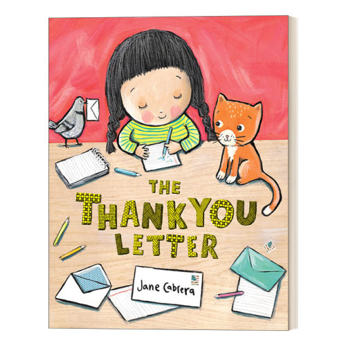感谢信 英文原版 The Thank You Letter Jane Cabrera's Story Time 儿童睡前甜蜜故事插画绘本 Cabrera 英文版 进口英语书籍
