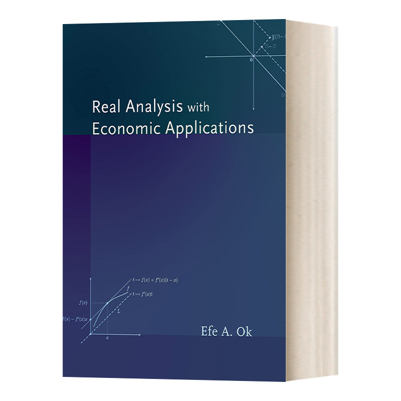 现货 英文原版 Real Analysis with Economic Applications 现实经济分析中的应用 经济学 Efe A. Ok 精装 英文版 进口英语原版书