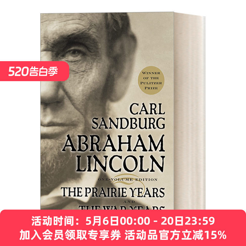 林肯传 英文原版 Abraham Lincoln 英文版 进口英语原版书籍