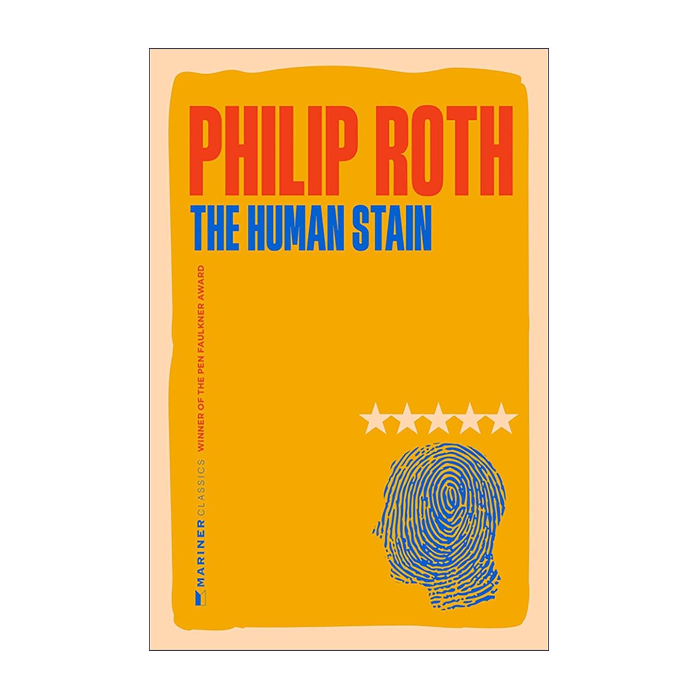 英文原版 The Human Stain 人性的污秽 美国三部曲 菲利普罗斯 英文版 进口英语原版书籍