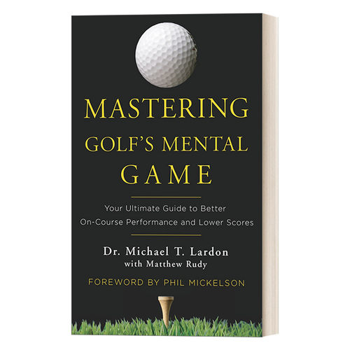英文原版掌握高尔夫的心理游戏