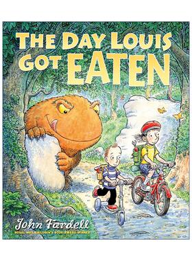 英文原版 The Day Louis Got Eaten 我要吃掉你 儿童动作冒险故事绘本 John Fardell 英文版 进口英语原版书籍
