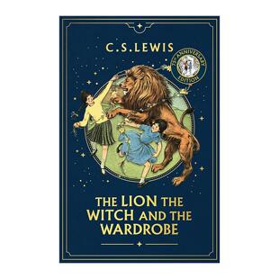 英文原版 The Lion the Witch and the Wardrobe 纳尼亚传奇 狮子女巫和魔衣柜 75周年精装插画纪念版 英文版 进口英语原版书籍