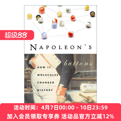 英文原版 Napoleon's Buttons 拿破仑的钮扣 17个分子如何改变历史 Penny Le Couteur 英文版 进口英语原版书籍