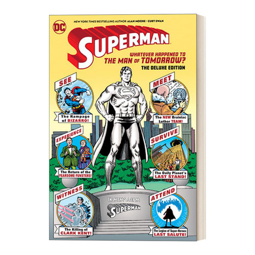超人 英文原版 Superman The Deluxe Edition 明日之子怎么样了 DC漫画 精装豪华收藏版 英文版 进口英语原版书籍
