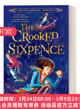 英文原版 The Uncommoners 01 The Crooked Sixpence 不思议市集系列1 歪歪扭扭的六便士 儿童奇幻冒险小说 英文版 进口英语原版书