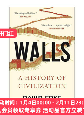 英文原版 Walls 墙 血与砖的文明史 David Frye 英文版 进口英语原版书籍