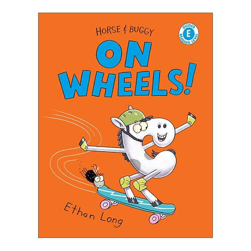 英文原版 Horse & Buggy on Wheels I Like to Read Level E 马和马车系列 在轮子上 儿童分级读物启蒙绘本 进口英语原版书籍