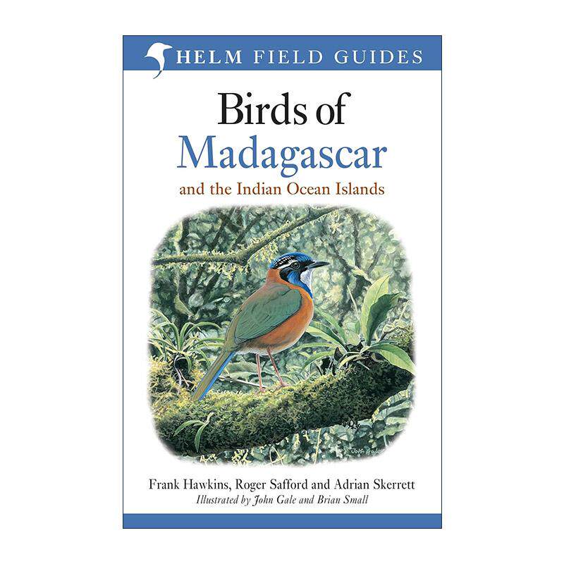 英文原版 Birds of Madagascar and the Indian Ocean Islands 马达加斯加及印度洋岛屿鸟类图鉴 英文版 进口英语原版书籍
