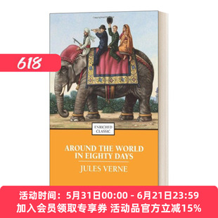 英文原版小说 Around the World in Eighty Days 80天环游世界 Enriched Classics系列 英文版 进口英语原版书籍