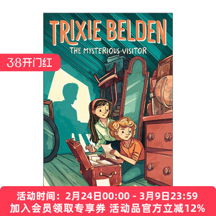 英文原版 The Mysterious Visitor Trixie Belden Girl Detective 04 少女侦探崔西·贝尔登系列4 神秘访客 儿童推理小说 英文版