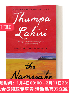 英文原版 The Namesake 同名人 小说 Jhumpa Lahiri 英文版 进口英语原版书籍