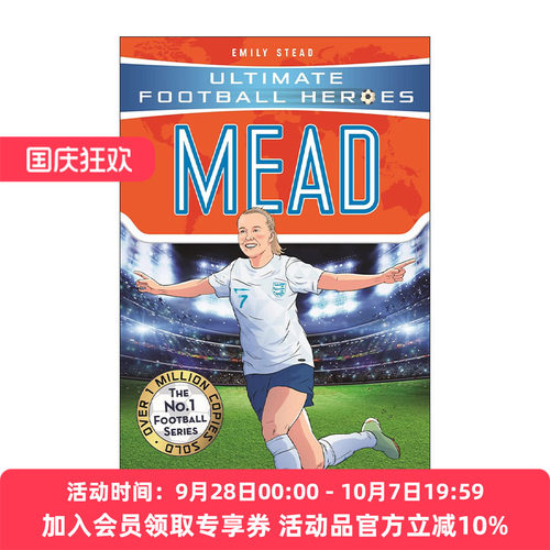 英文原版 Beth Mead 超级足球明星人物传记 女足球员贝丝·米德 Ultimate Football Heroes 英文版 进口英语原版书籍
