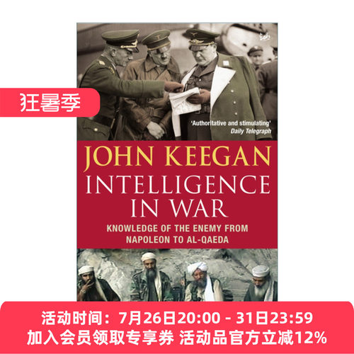 英文原版 Intelligence In War 战争论 战争中的情报 约翰·基根 英文版 进口英语原版书籍