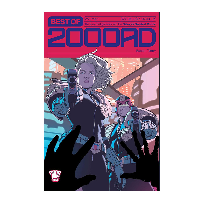 英文原版 Best of 2000 AD Volume 1 科幻漫画故事集1 英文版 进口英语原版书籍