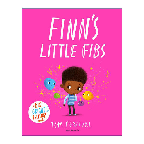 英文原版绘本 Finn's Little Fibs 芬恩的谎言 Tom Percival绘本 儿童情绪培养 英文版 进口英语原版书籍