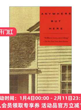 在别处  英文原版 Anywhere But Here 除了这里以外的任何地方 女性小说 怀丁作家奖得主Mona Simpson 英文版 进口英语原版书籍