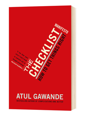 清单革命 英文原版 The Checklist Manifesto 如何持续 正确 安全地把事情做好 阿图葛文德 英文版 进口原版英语书籍