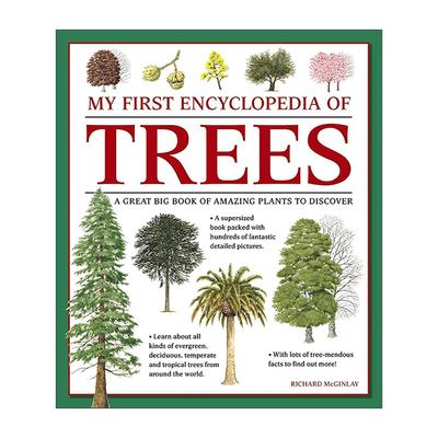 英文原版 My First Encyclopedia Of Trees 树百科 儿童科普 英文版 进口英语原版书籍